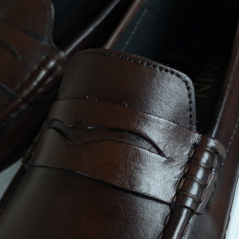 Genin White Sole Loafer – Chocolate Brown